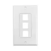 System One WP803 Wallplate 3 uttag