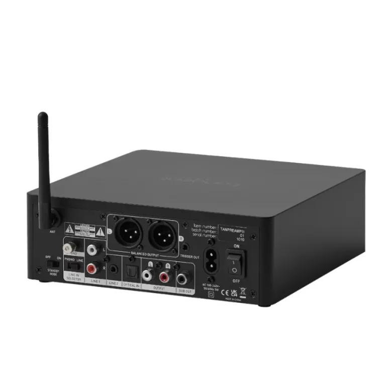Tangent PreAmp III stereoförsteg med Bluetooth, DAC och RIAA