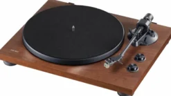 Teac TN-280BT-A3, skivspelare med AT-3600L-pickup, BT & RIAA-steg, valnöt