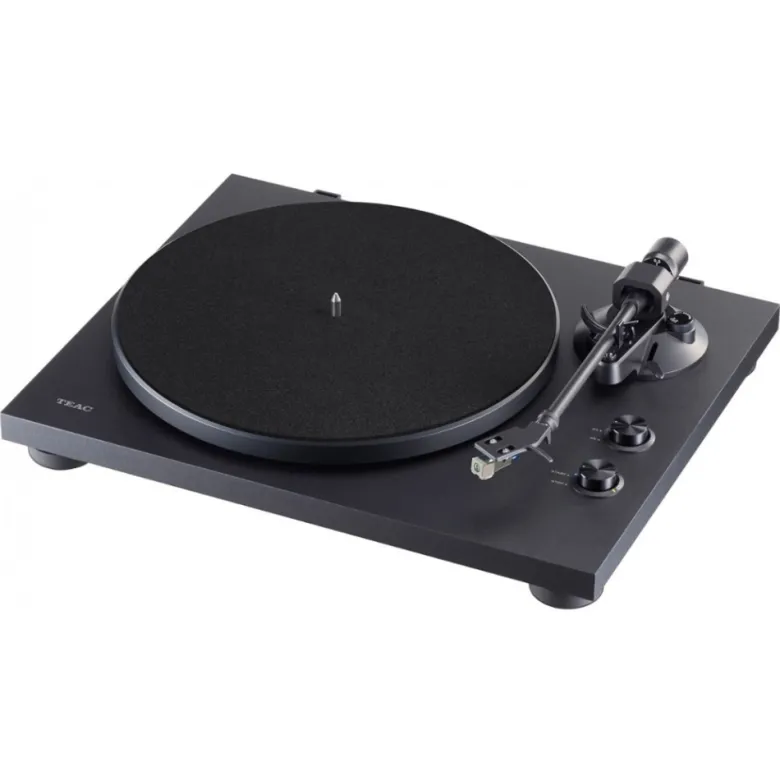 Teac TN-280BT-A3, skivspelare med AT-3600L-pickup, BT & RIAA-steg, svart