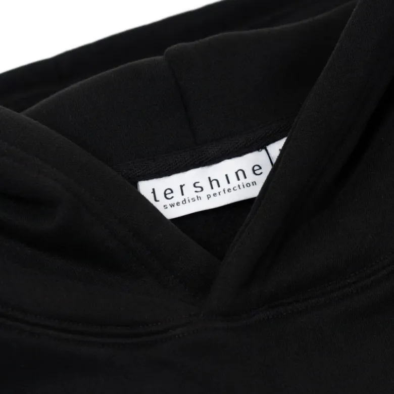 Tershine Defined Hoodie, svart X-large
