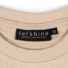Tershine Oversized T-shirt, beige, medium