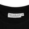 Tershine Oversized T-shirt, svart, XX-large