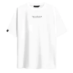 Tershine Oversized T-shirt, vit, X-small