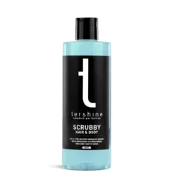Tershine Scrubby - Hair & Body, hårschampo & duschtvål, 500 ml