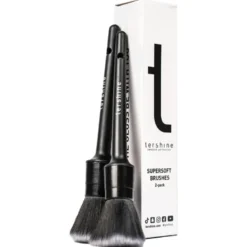 Tershine Supersoft Brushes, supermjuka penslar, 2-pack