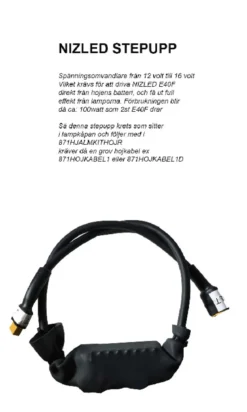 TM Racing 2020-2025, vit, kallvit 1xE40F (50W) lampkåpa