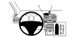 Toyota Avensis 09-15, Center
