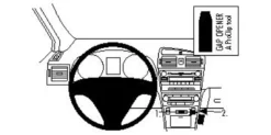 Toyota Avensis 09-15, Vinklad