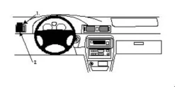 Toyota Camry 97-01, Vänster