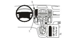 Toyota Corolla Verso 02-03, Centrerad