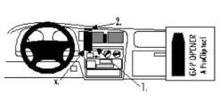 Toyota HiLux 98-05, Centrerad