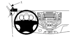 Toyota HiLux 12-15, Vänster