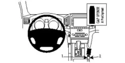 Toyota LandCruiser V8 08-15, Konsol