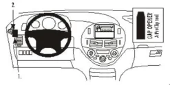 Toyota Previa 01-06, Vänster