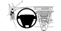Toyota Prius 10-15, Vänster