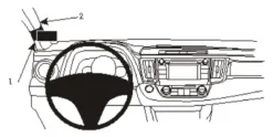 Toyota RAV 4 13-15, Vänster
