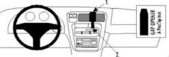 Toyota 4-Runner 96-98, Centrerad