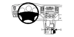 Toyota Tacoma 05-15, Konsol