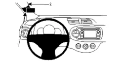 Toyota Yaris 12-14, Vänster