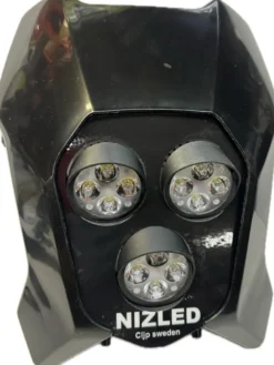 Trippelljus kallvit 120w Triumph 2024-, 3xE406k NIZLED