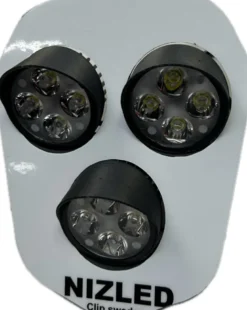 Trippelljus kallvit 120w Triumph 2024-, vit dekal, 3xE406k NIZLED