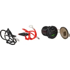 USB-laddare med voltmätare och USB-C