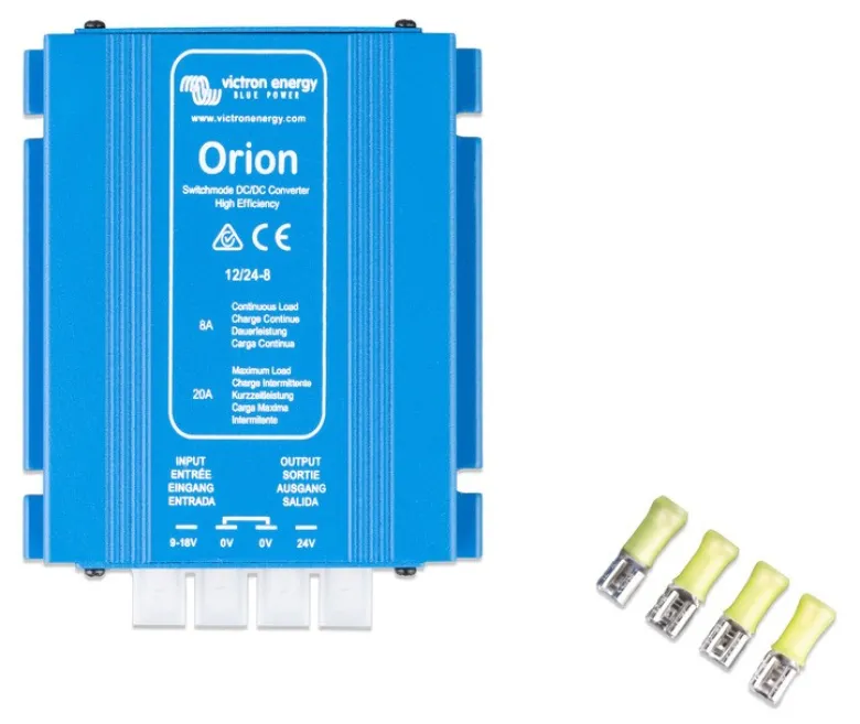 Victron Orion DC-DC-omvandlare, 12V in 24V ut, 8A