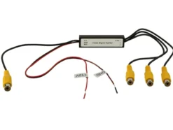 Video signal booster och splitter 1x3 RCA