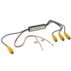 Video signal booster och splitter 1x3 RCA