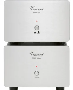 Vincent PHO-500 RIAA-steg med USB, silver