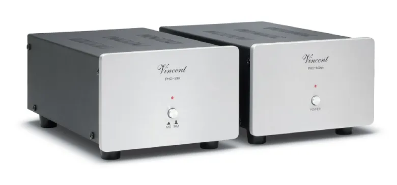 Vincent PHO-500 RIAA-steg med USB, silver