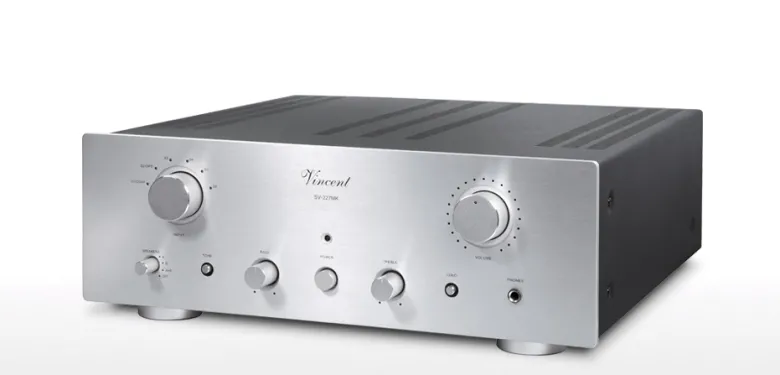 Vincent SV-227MK förstärkare med DAC, silver