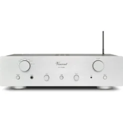 Vincent SV-500MK stereoförstärkare med HDMI och Bluetooth, silver