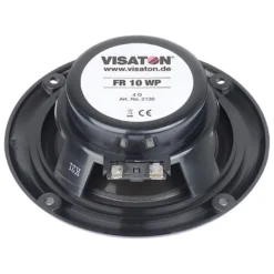 Visaton FR10 WP - 4 Ohm, inbyggnadshögtalare för tak i svart, styck