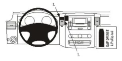 Volkswagen Crafter 07-15, Centrerad