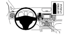 Volkswagen Sharan 11-15, Centrerad