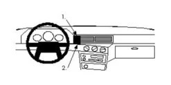 Volvo 740/940 91-98, Center