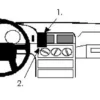 Volvo 850 92-97, Centrerad