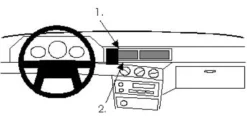 Volvo 740/940 91-98, Centrerad
