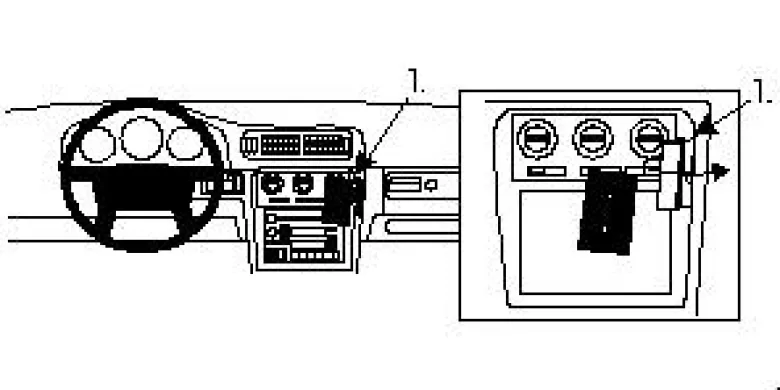 Volvo C70/S70/V70 97-00, Vinklad