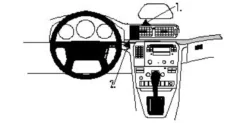 Volvo S80 99-06, Centrerad