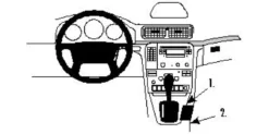 Volvo S80 99-06, Konsol
