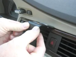 Volvo S80/V70/CX70 08-11, Center, Träpanel