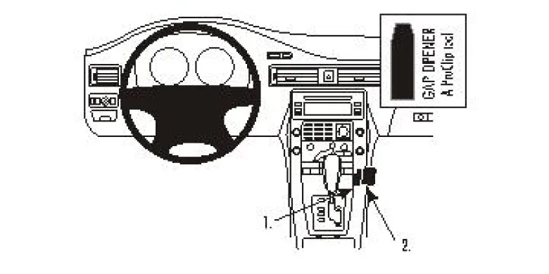 Volvo S80/V70/CX70 08-11, Vinklad