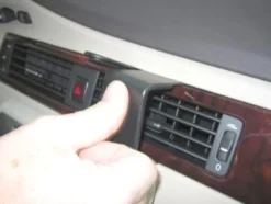 Volvo S80/V70/CX70 08-11, Vinklad Hög, Träpanel