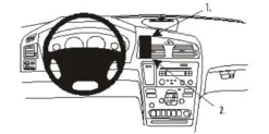 Volvo V70 00-08, Center