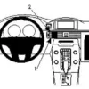 Volvo V70 12-15, Center, Träpanel