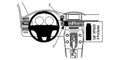 Volvo V70 12-15, Center, Träpanel
