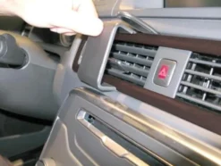 Volvo V70 12-15, Center, Träpanel